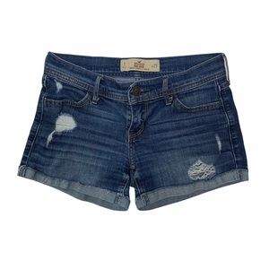 Hollister Midi Jean Shorts